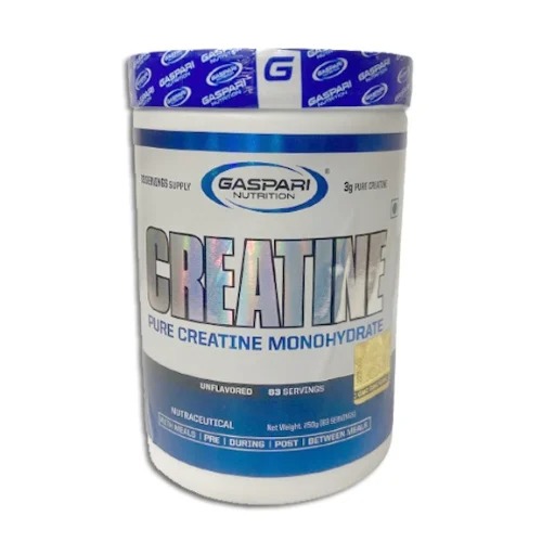 Gaspari Nutrition Pure Creatine Monohydrate, 5g of Pure Creatine, Boost  Muscle and Size (Unflavored, 60 Servings)