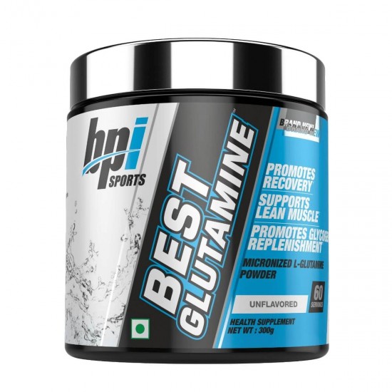 Bpi Sport Best Glutamine, 300 Gm (60 Servings) - L-Glutamine - Amino Acids  - Sports Nutrition