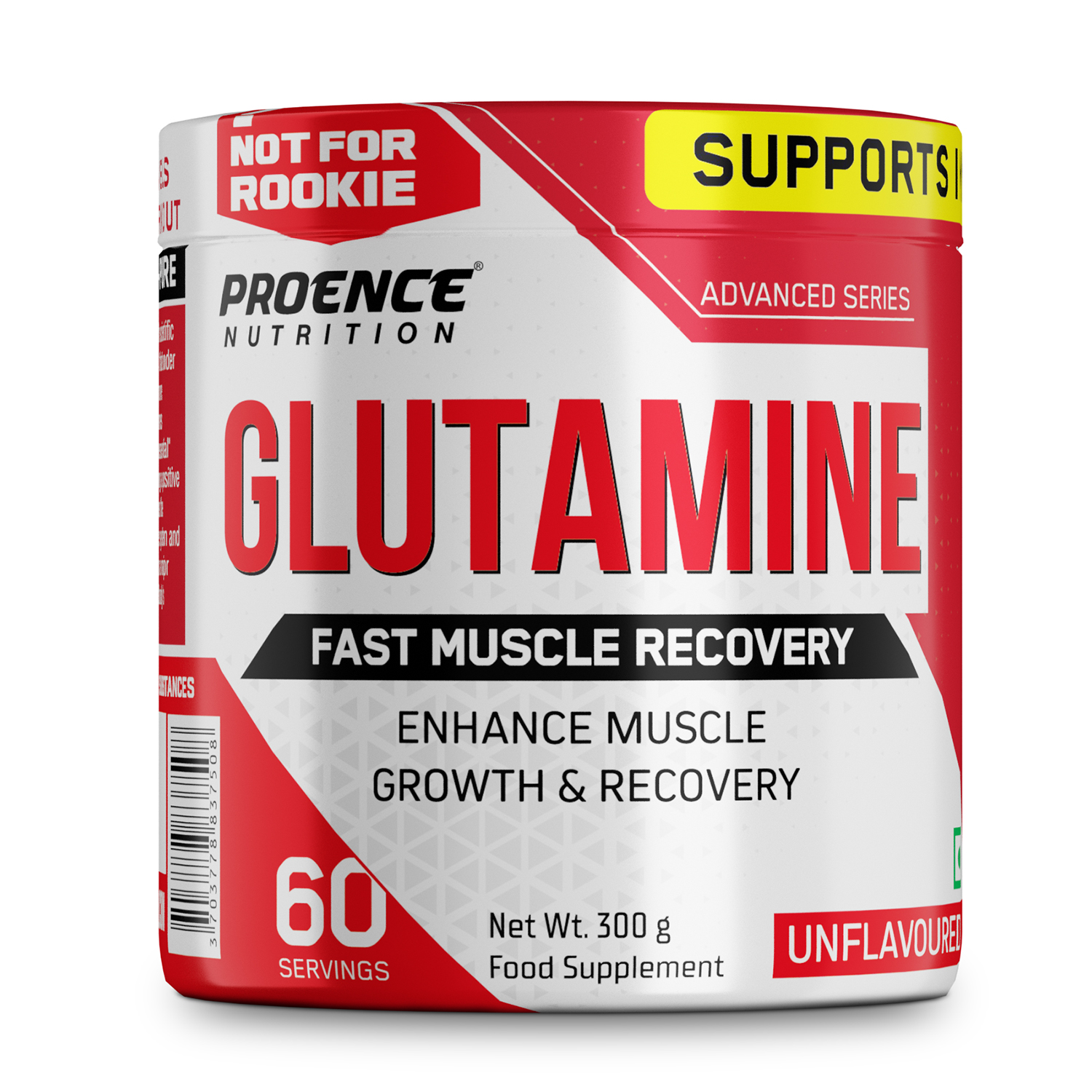 Proence Glutamine Powder Muscle Growth and Recovery, 300 gram